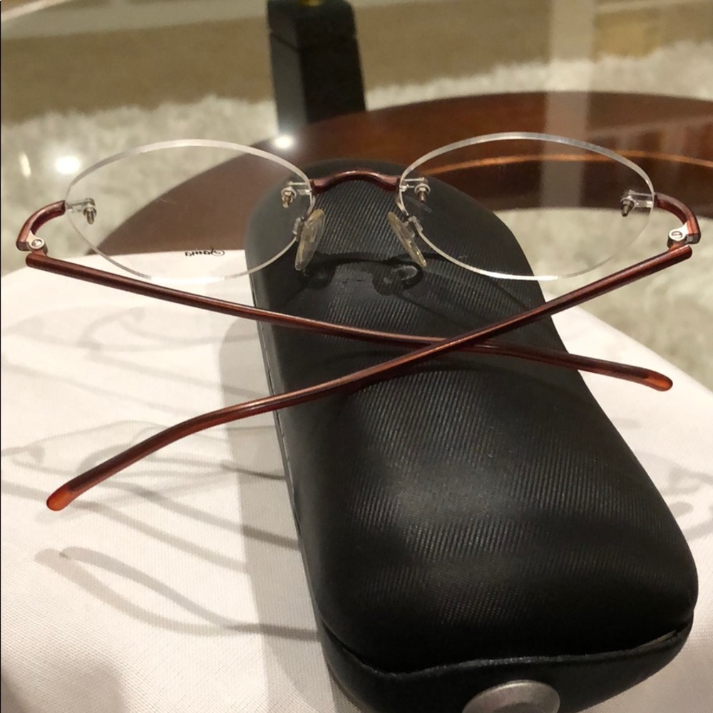 Sama Rimless Designer Eyewear - Picture 7 of 8